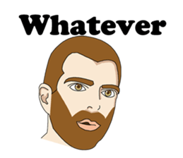 a simple man sticker #9318083