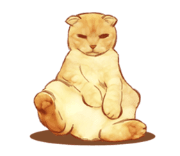 Daily life cat Sticker sticker #9318172