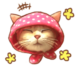 Daily life cat Sticker sticker #9318186