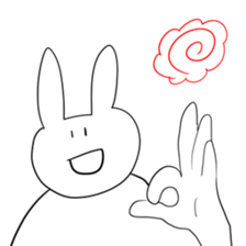 rararabbit sticker #9318673