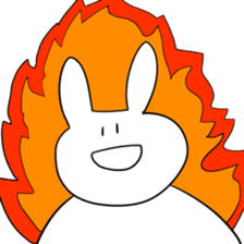 rararabbit sticker #9318677