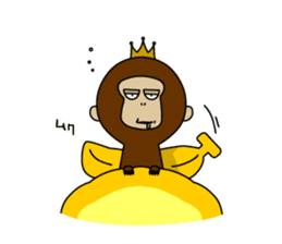 Happy New Year in the monkey 3days sticker #9318780