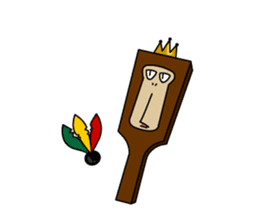 Happy New Year in the monkey 3days sticker #9318796