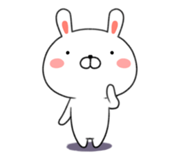 Rabbit of Hokkaido valve sticker #9319016