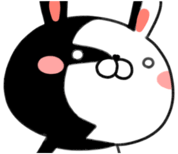 Rabbit of Hokkaido valve sticker #9319023