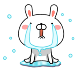 Rabbit of Hokkaido valve sticker #9319038