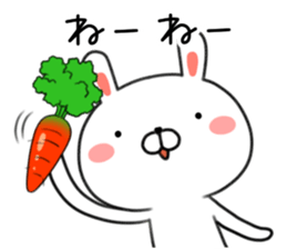 Rabbit of Hokkaido valve sticker #9319046