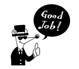 THE BREMENS (monochrome) sticker #9319151