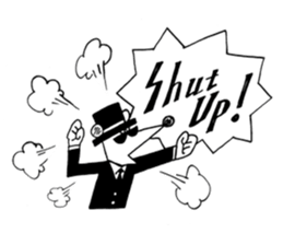 THE BREMENS (monochrome) sticker #9319152