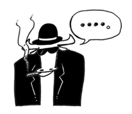 THE BREMENS (monochrome) sticker #9319158