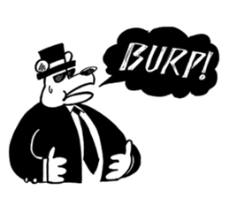 THE BREMENS (monochrome) sticker #9319165