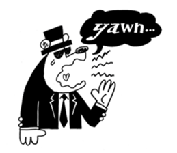 THE BREMENS (monochrome) sticker #9319166