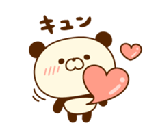 Purring Panda sticker #9319260