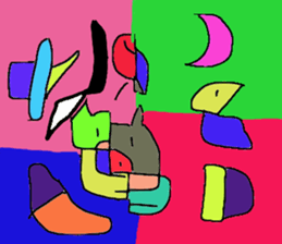 Moti pig sticker #9319547