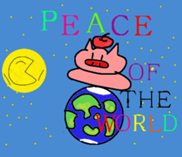 Moti pig sticker #9319567