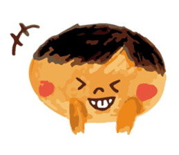 Warm fuzzy Boy sticker #9319570