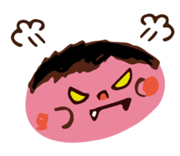 Warm fuzzy Boy sticker #9319587