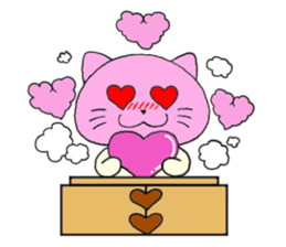 Nikuneko and his friends sticker #9319981