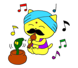 Nikuneko and his friends sticker #9319998