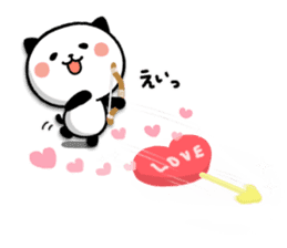 Kitty Panda LOVE ver.2 sticker #9320174