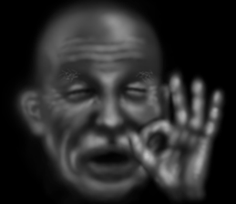 Grandfather of the darkness sticker #9320581