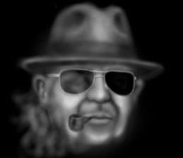 Grandfather of the darkness sticker #9320606