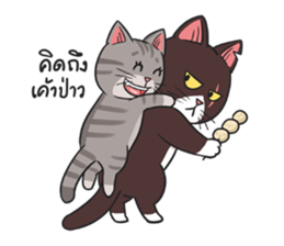 Kao homeless cat sticker #9321022