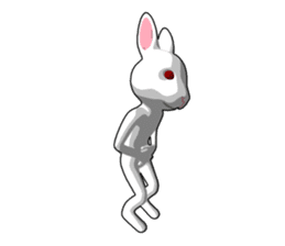 Gesture rabbit sticker #9321015