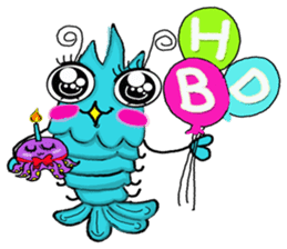 yabby sticker #9321243