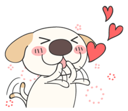 Puppy and piglet 2 sticker #9321308