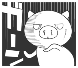 Puppy and piglet 2 sticker #9321311