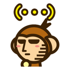 Monkey of life Sticker sticker #9321907