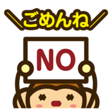 Monkey of life Sticker sticker #9321909