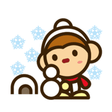 Monkey of life Sticker sticker #9321917