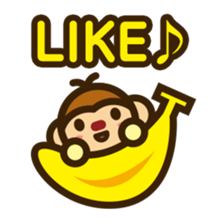 Monkey of life Sticker sticker #9321926