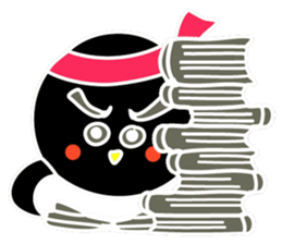 Hello Charcoal - black chicken sticker #9322380