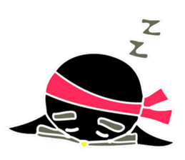 Hello Charcoal - black chicken sticker #9322381