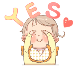 My 11-month-old baby sticker #9322571