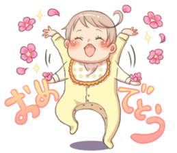 My 11-month-old baby sticker #9322581