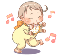 My 11-month-old baby sticker #9322588