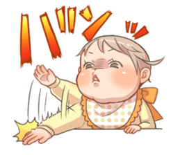 My 11-month-old baby sticker #9322590