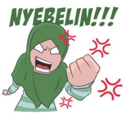 Go Hijab sticker #9322677