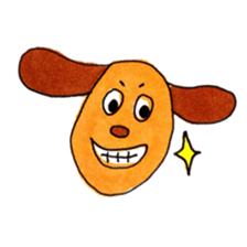 the lovely dogs sticker sticker #9323168