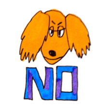 the lovely dogs sticker sticker #9323174