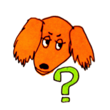 the lovely dogs sticker sticker #9323181