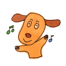the lovely dogs sticker sticker #9323197