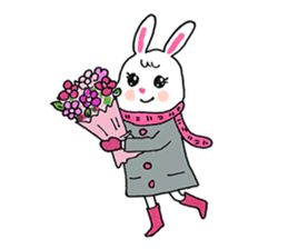 USAGI chan is always smile sticker #9323649