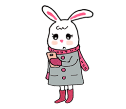 USAGI chan is always smile sticker #9323653