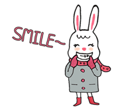 USAGI chan is always smile sticker #9323664