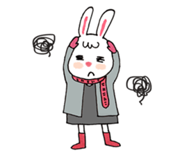 USAGI chan is always smile sticker #9323671